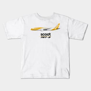 Scoot 787-9 Kids T-Shirt